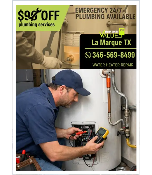 water heater repair offer